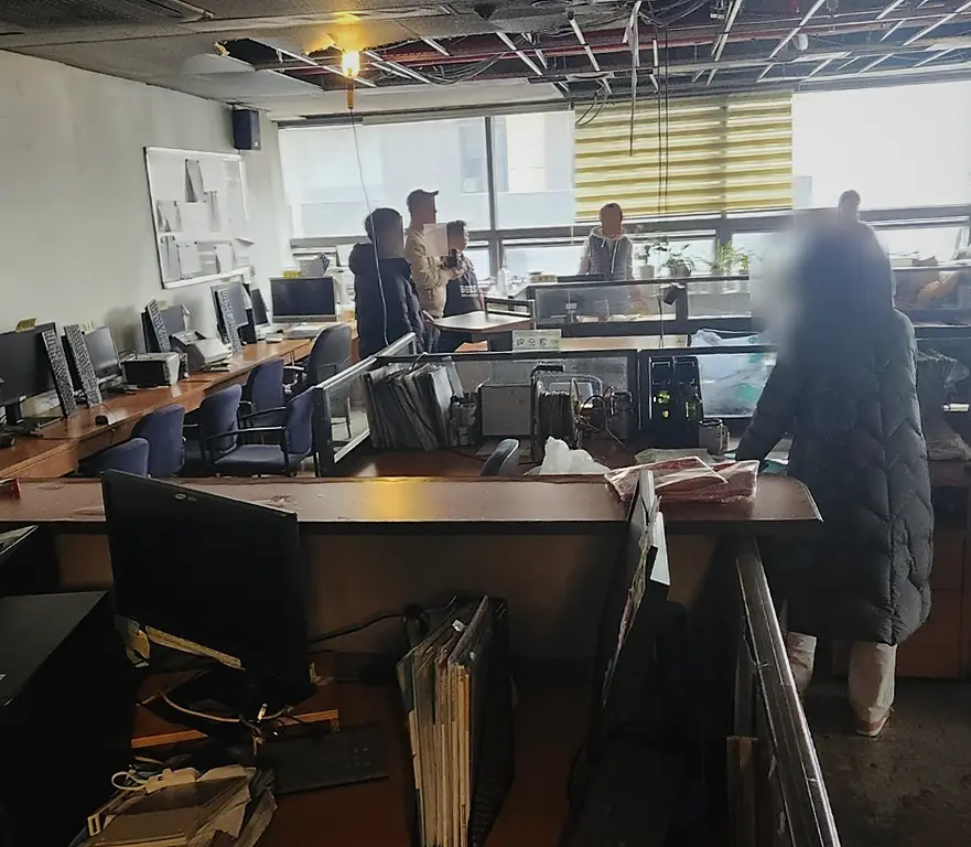 폐기물처리 현장 사진 1